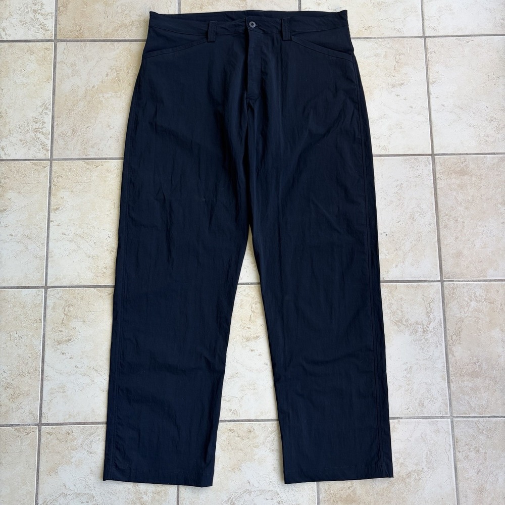 GORUCK Simple Pants Mens 38x32 Black Performance Lightweight Stretch USA Made